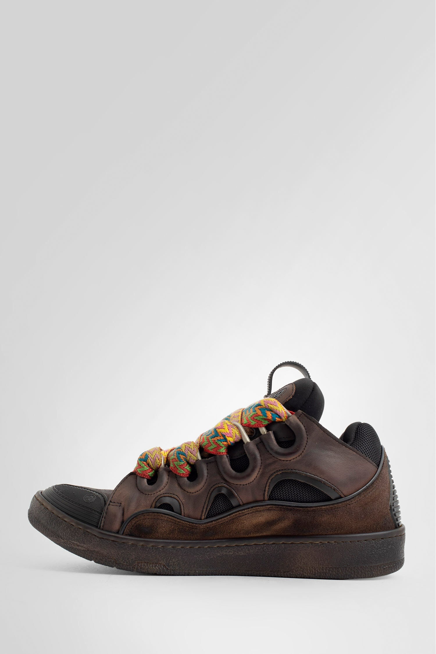 LANVIN MAN BROWN SNEAKERS - 4