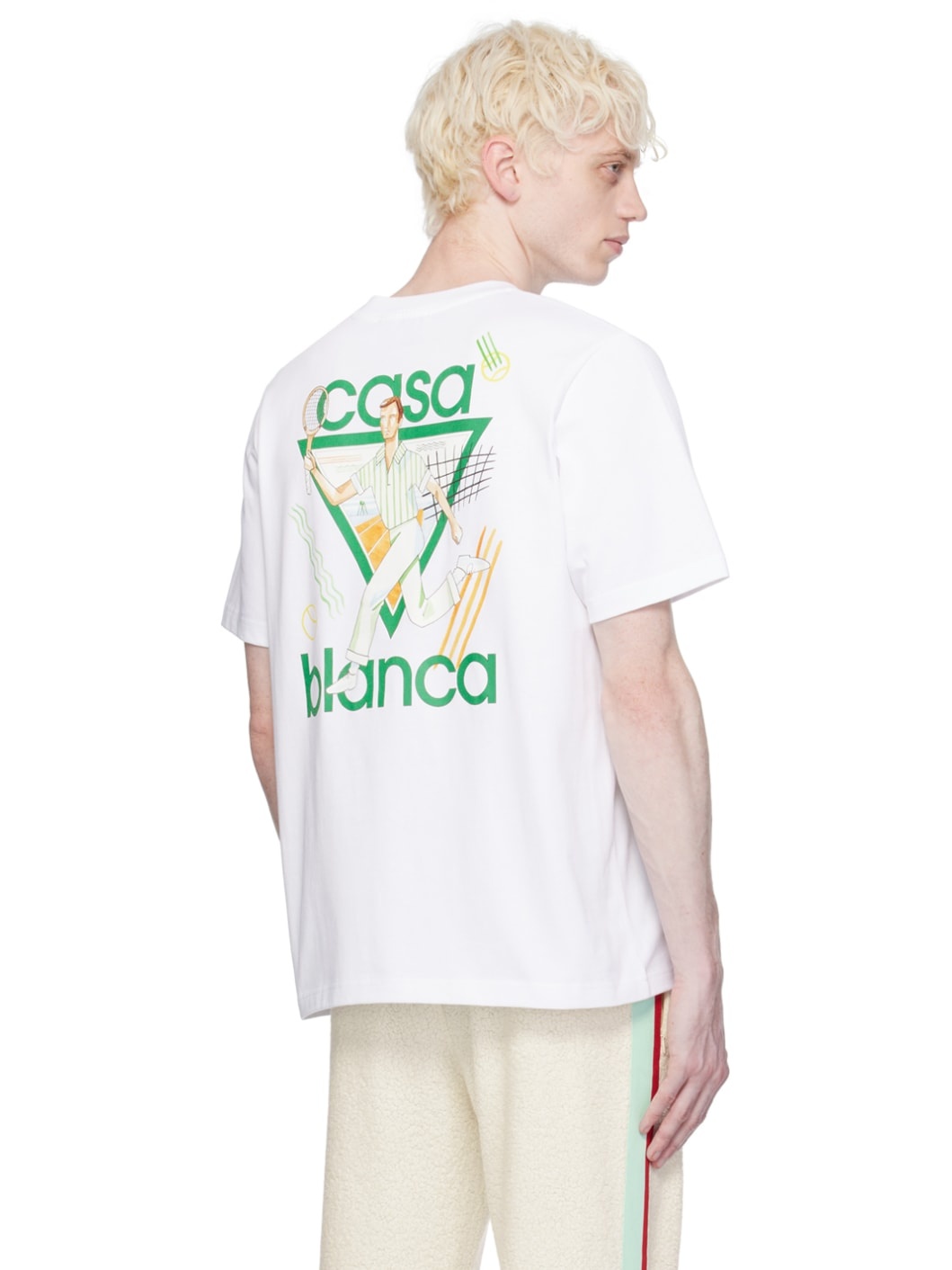 SSENSE Exclusive White 'Le Jeu' T-Shirt - 3