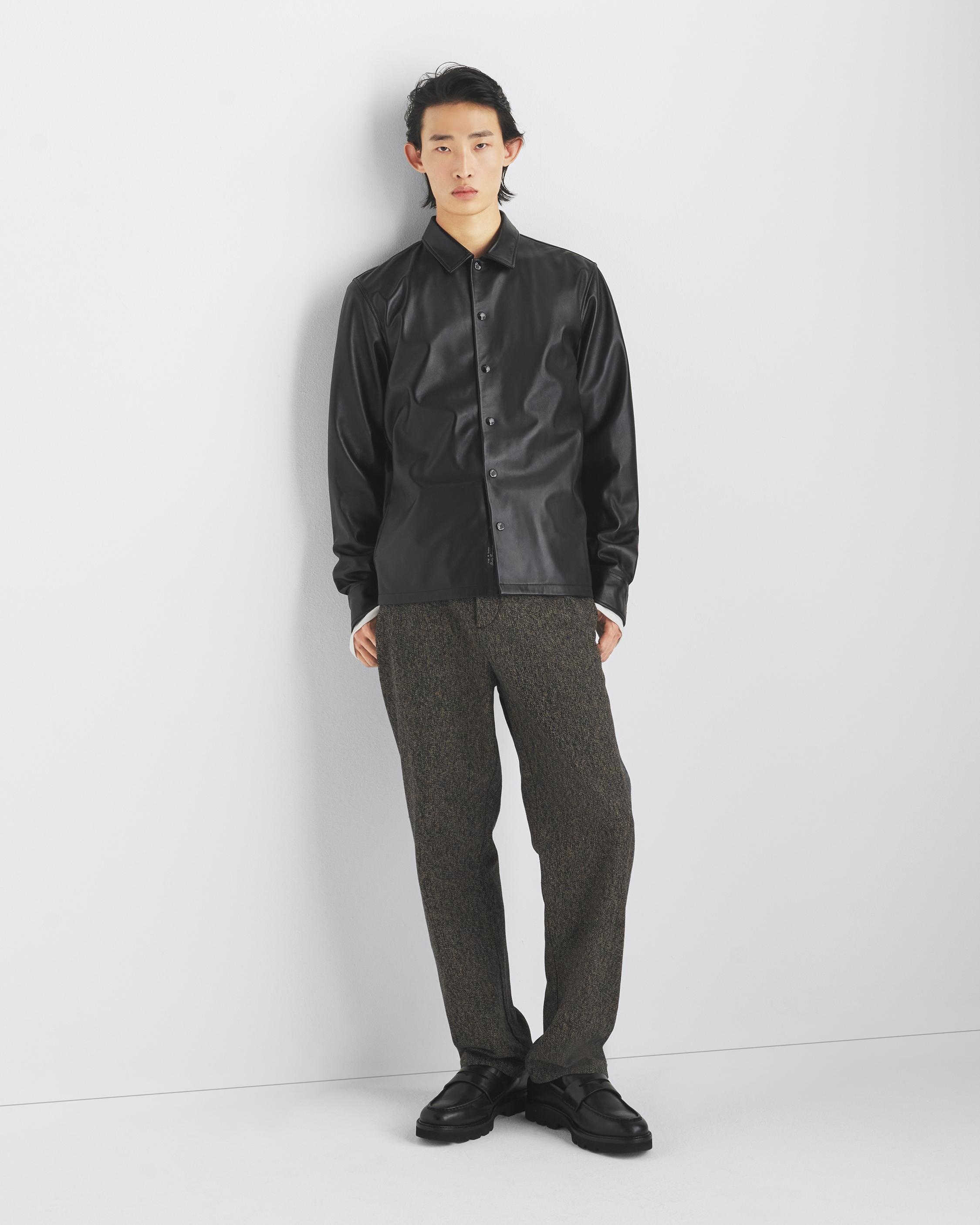 Stanton Leather Shirt
Relaxed Fit Button Down - 2