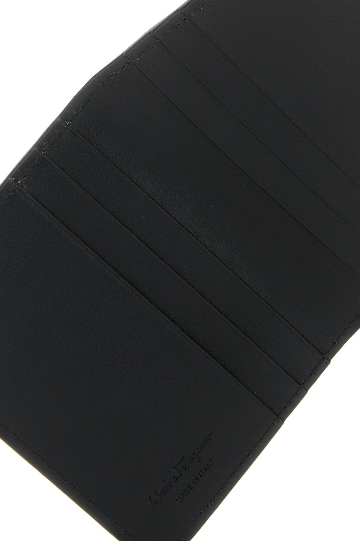 Black leather card holder - 4