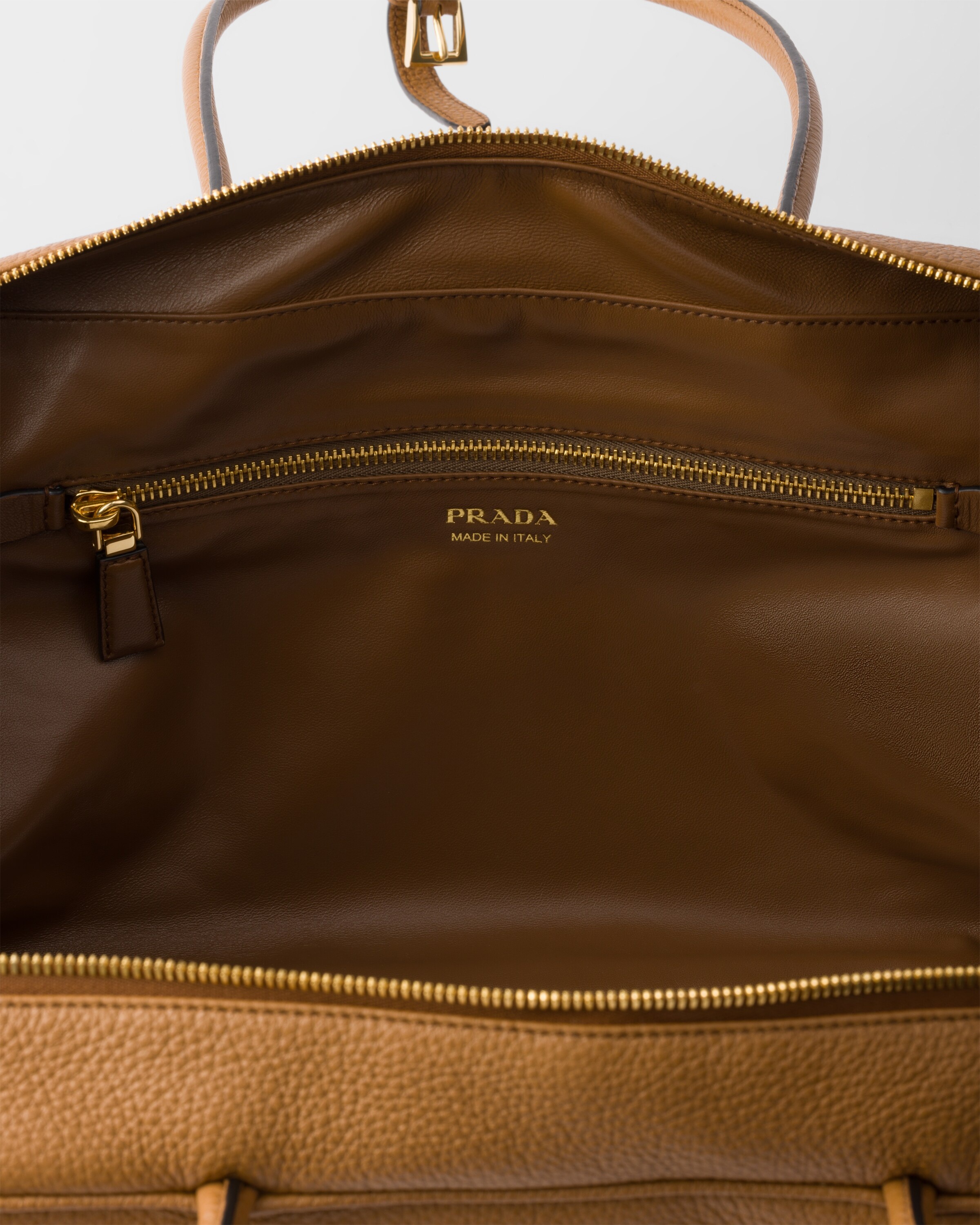 Large leather top-handle bag - 4