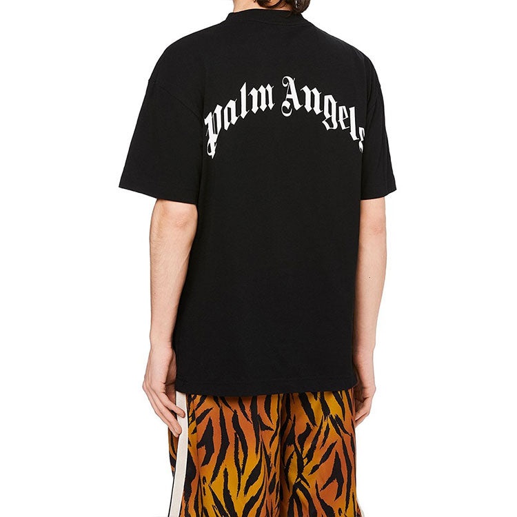 PALM ANGELS Bear Short-Sleeve Tee Men Black PMAA001R21JER0011060 - 5