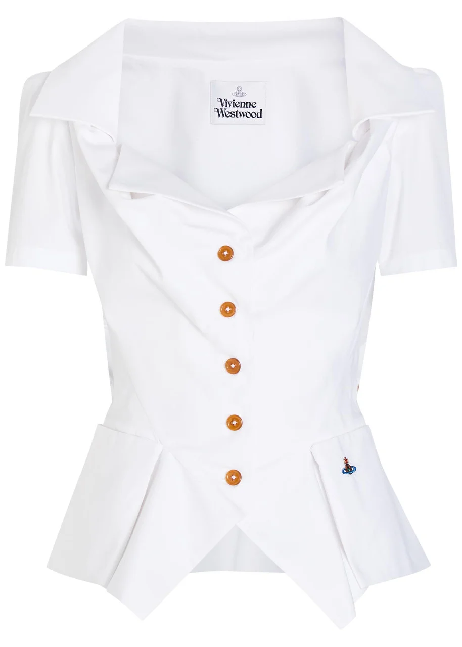 Vivienne Westwood Monday Tailored Cotton-poplin Shirt - 1