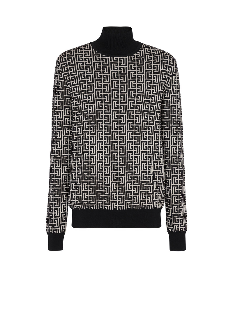 Wool turtleneck sweater - 1