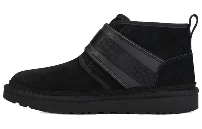 UGG UGG Neumel Snapback Buckle Fleece Lined Snow Boots Black 1118570-BLK outlook