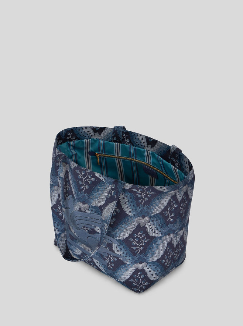 MEDIUM FLORAL SOFT TROTTER BAG 4