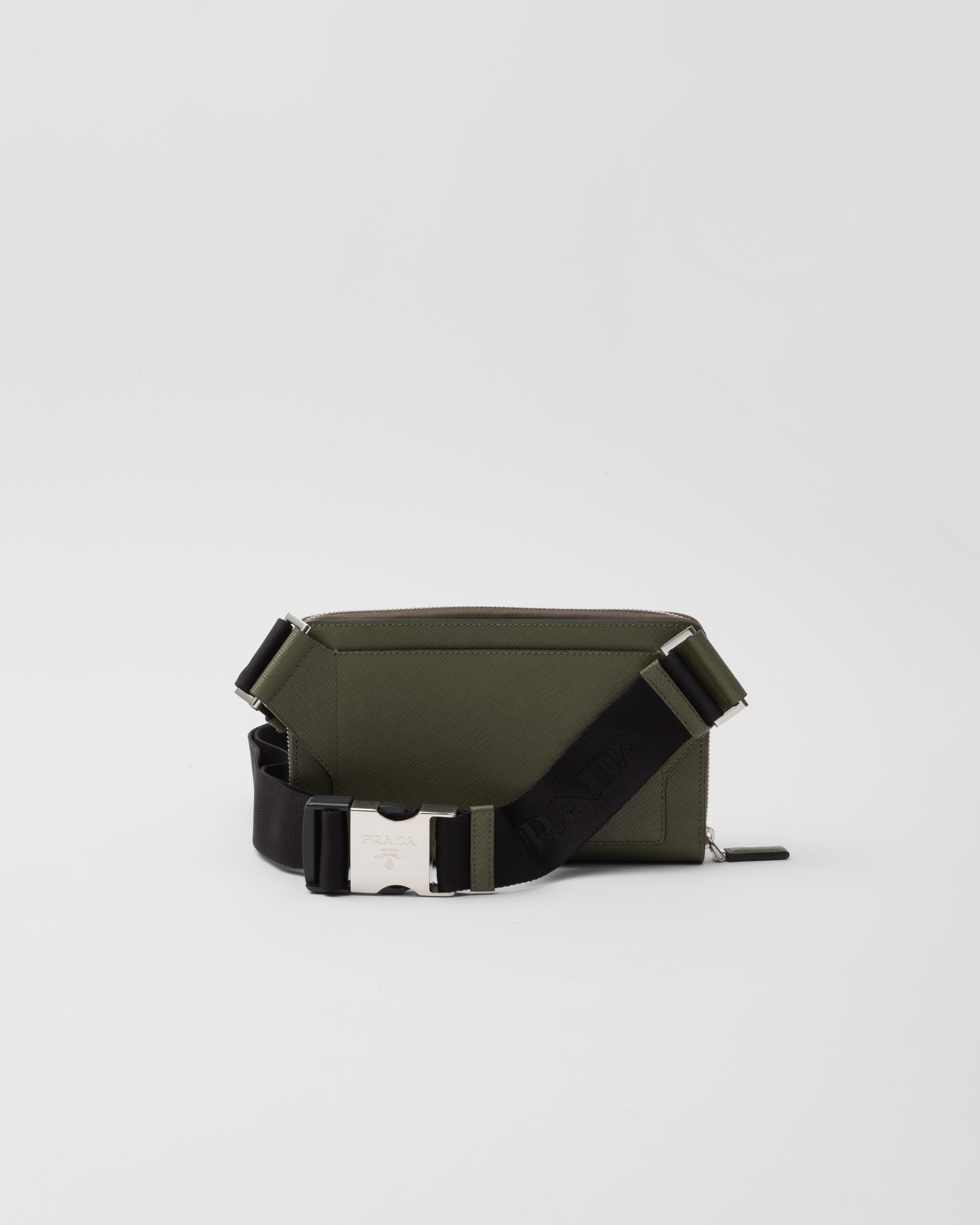 Saffiano leather belt bag - 4