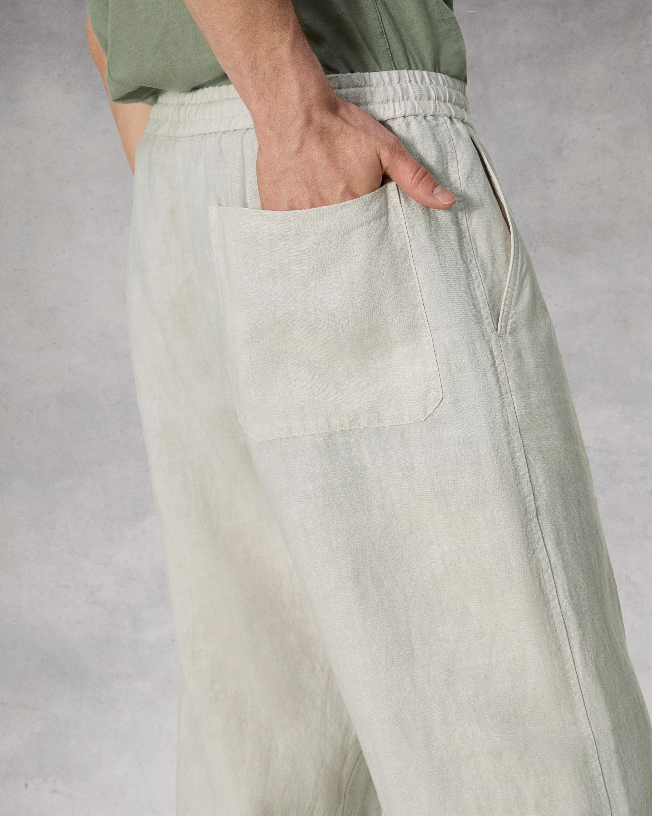 Bradford Linen Drawstring Pant
Relaxed Fit - 6