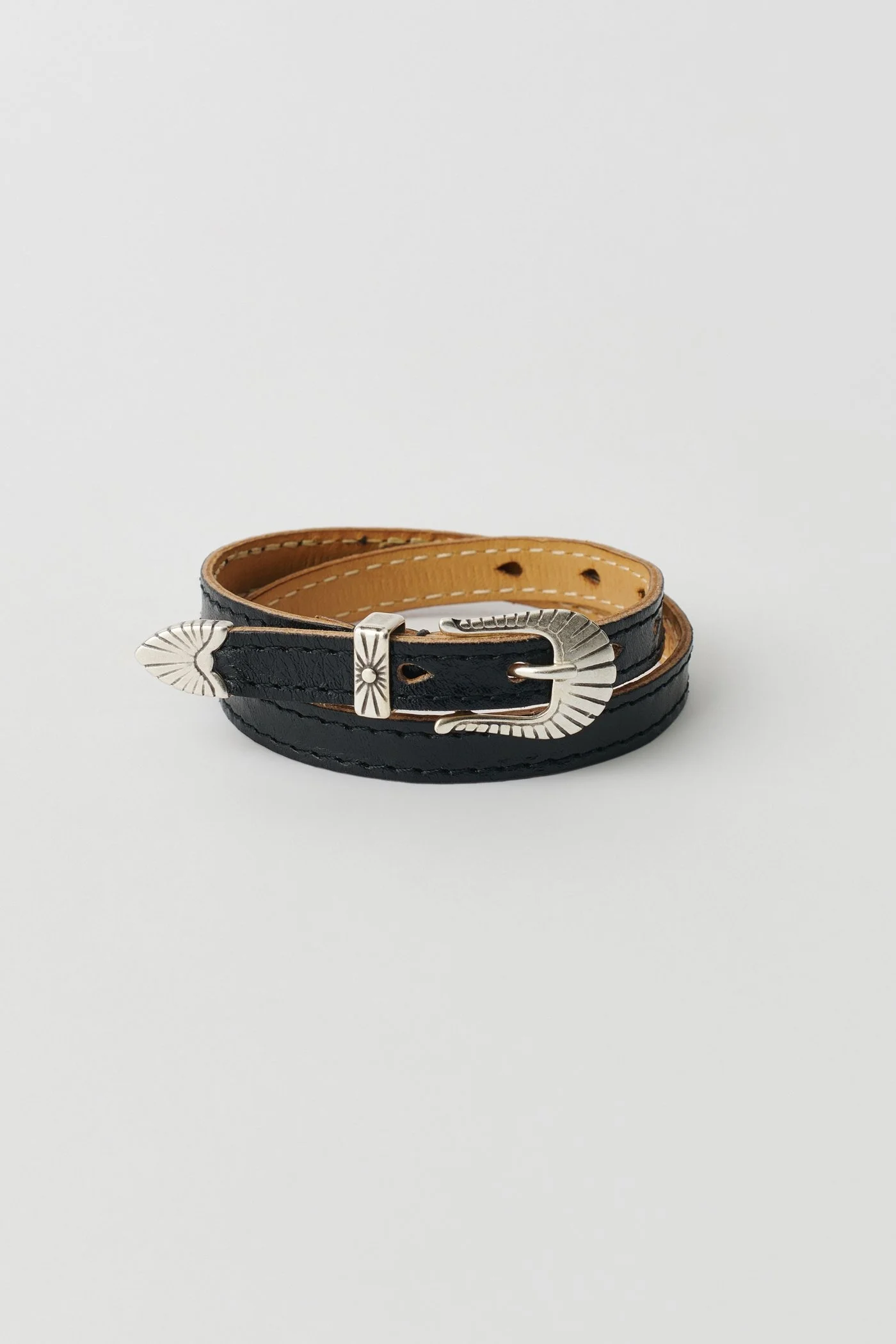 Cowboy Wrap Around Deep Black Leather - 1