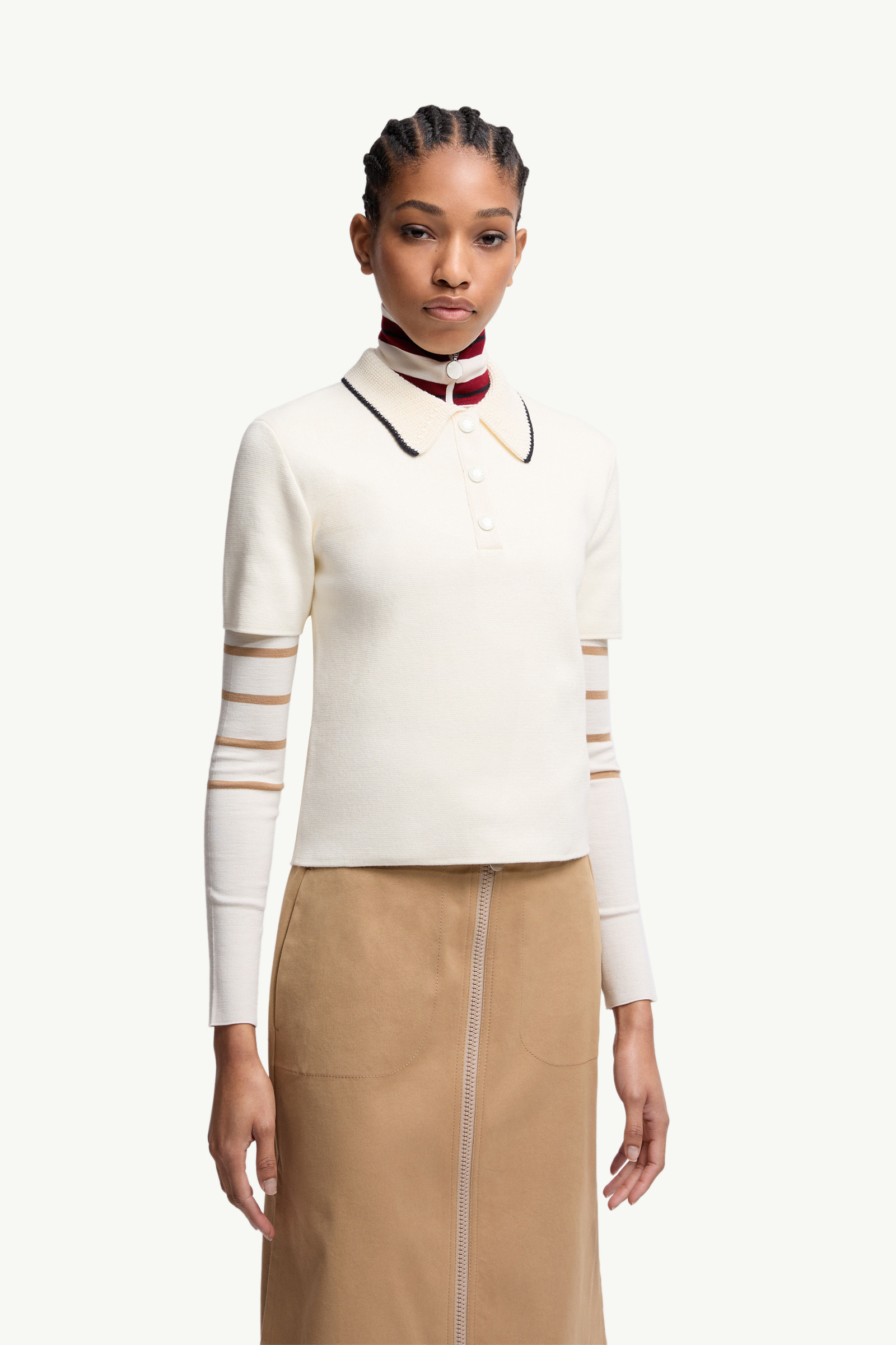 Knit Cotton Polo Shirt - 3