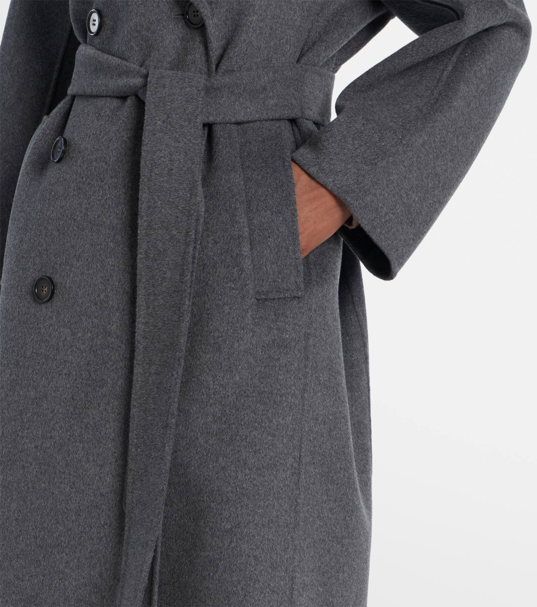 Paul double-breasted virgin wool coat - 5