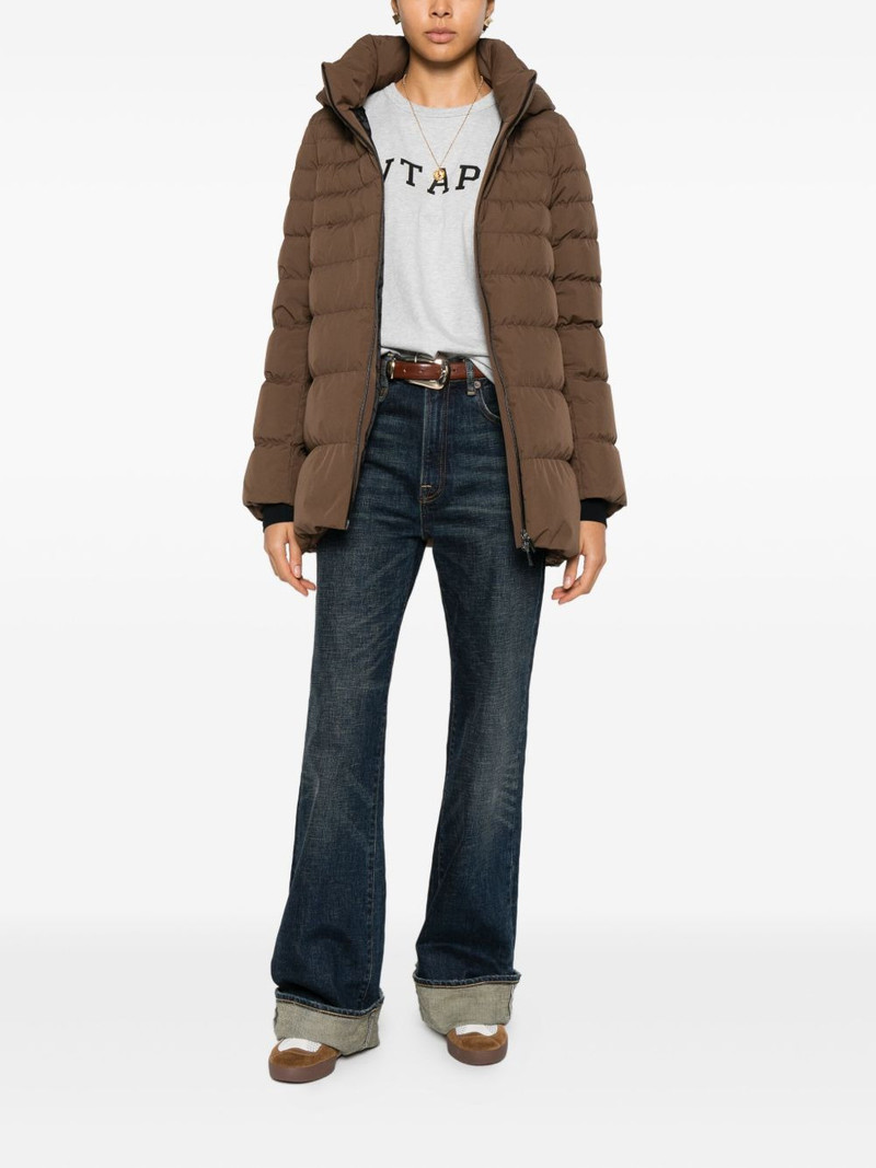 Herno hooded quilted jacket outlook