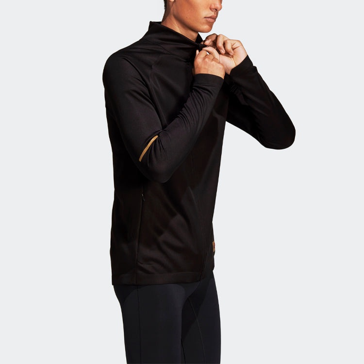 adidas Phx Jkt Cny M Sports Running Stand Collar Jacket Black DX2557 - 5