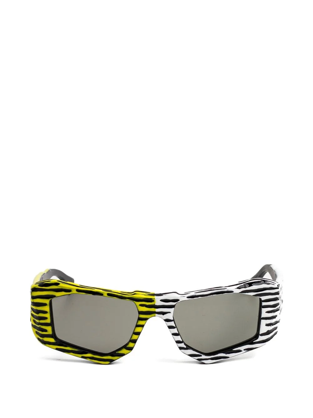 F6 Pop-Grotesque rectangle-frame sunglasses - 1