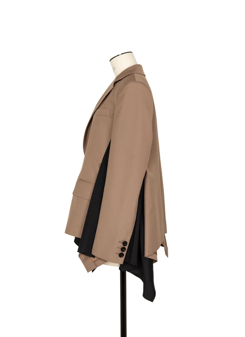 sacai Suiting x Cotton Poplin Jacket outlook