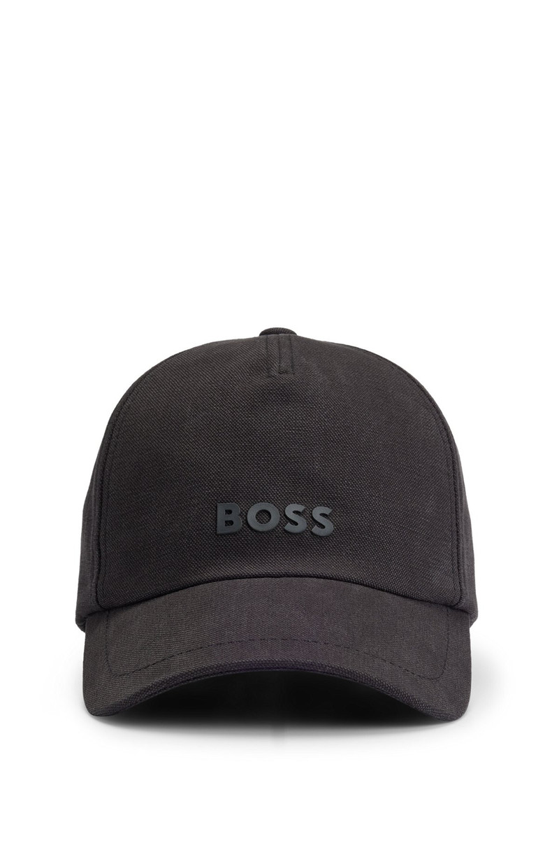 BOSS COTTON-CANVAS CAP WITH RUBBER-PRINT LOGO outlook