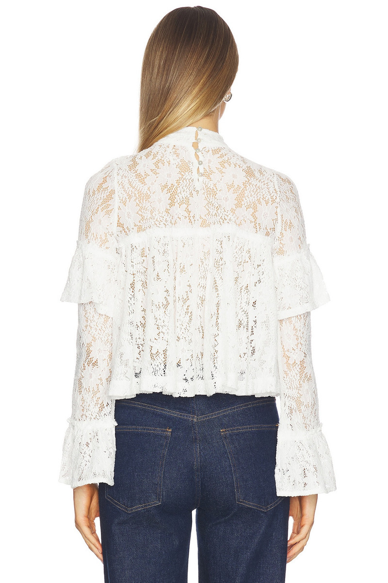 FREE PEOPLE Lilabeth Lace Top outlook