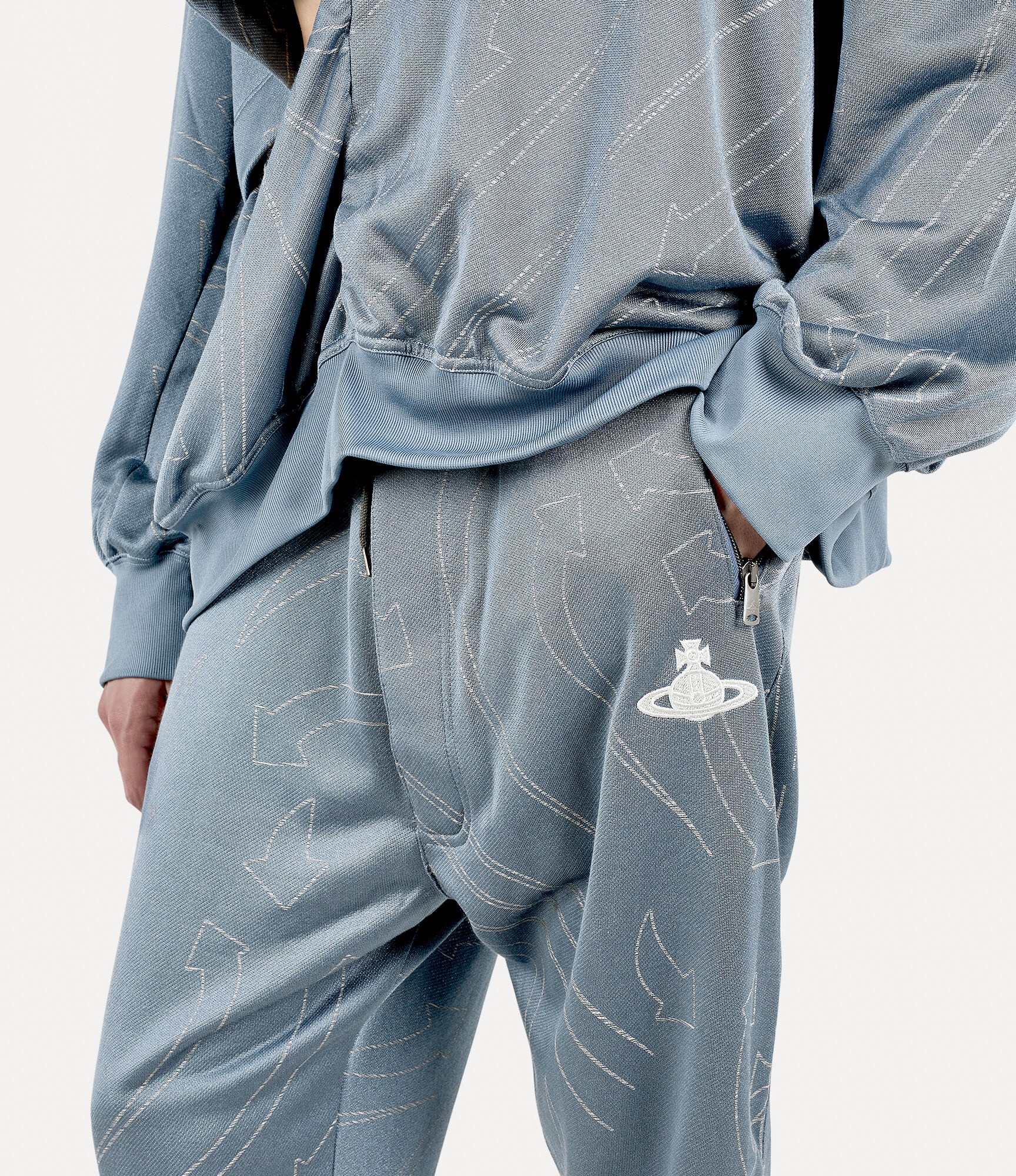 LOW CROTCH TRACKPANTS - 7