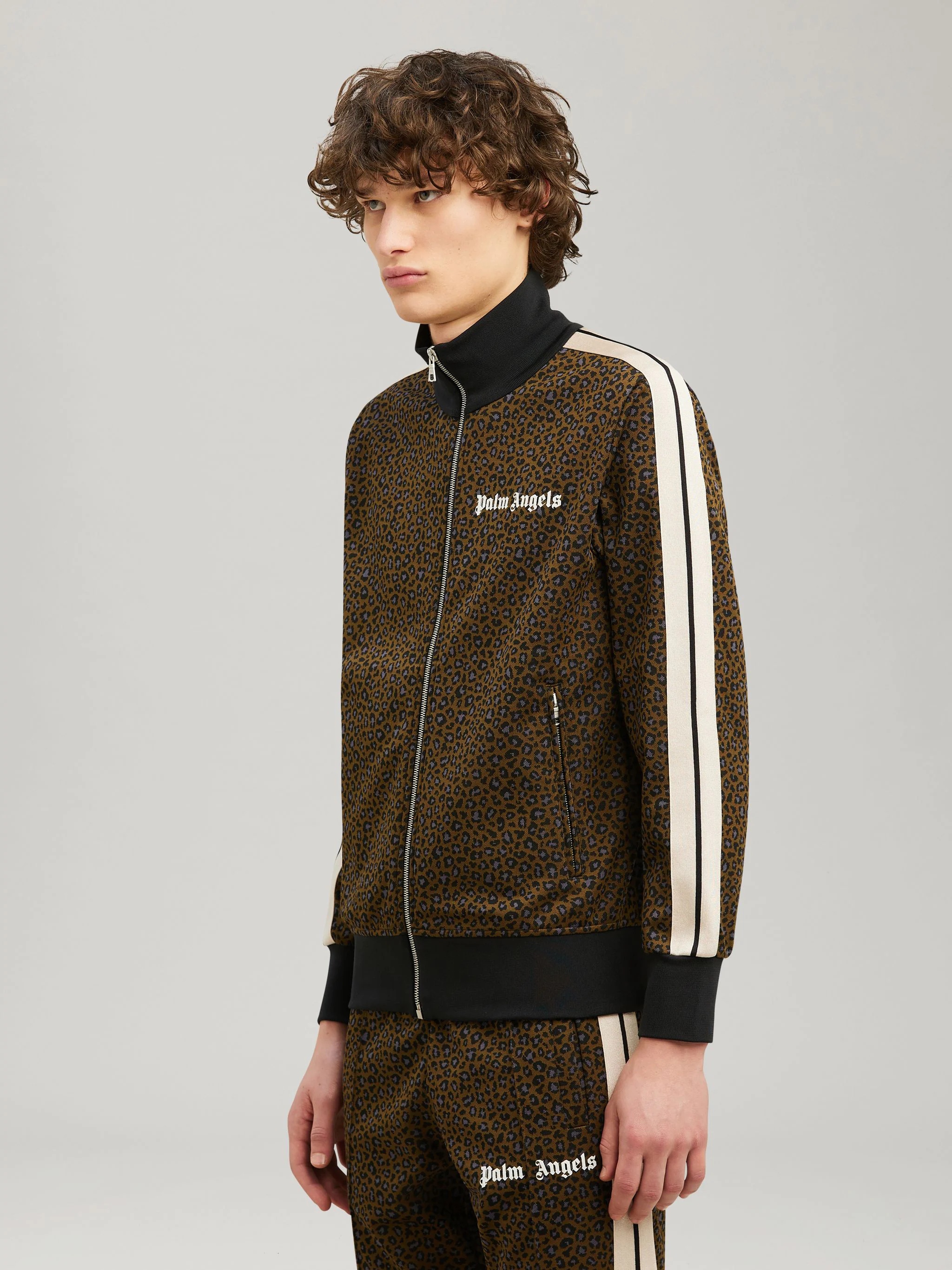 LEOPARD TRACK JACKET - 4