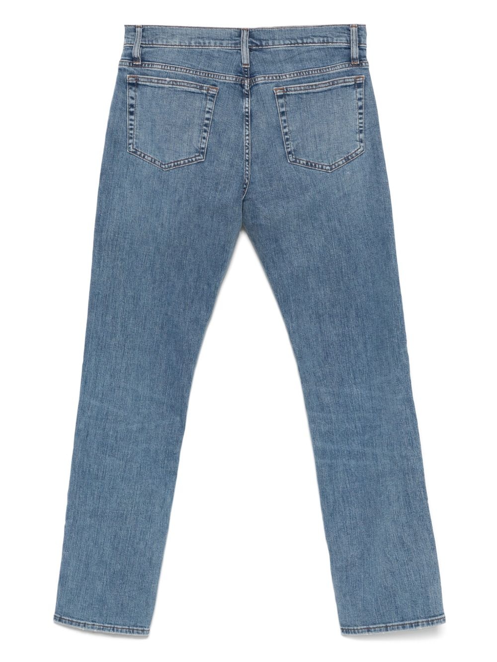 bleached-effect jeans - 2