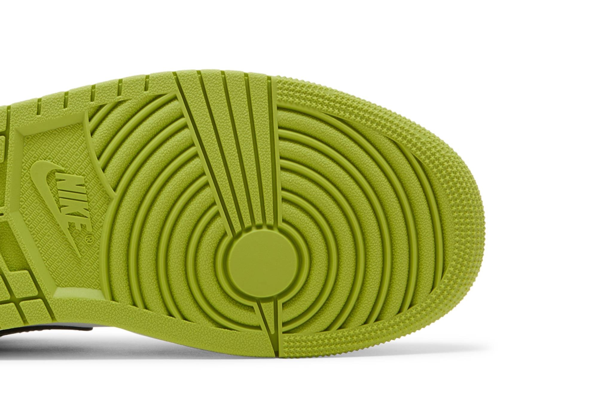 Wmns Air Jordan 1 Low SE 'Vivid Green Snakeskin' - 5
