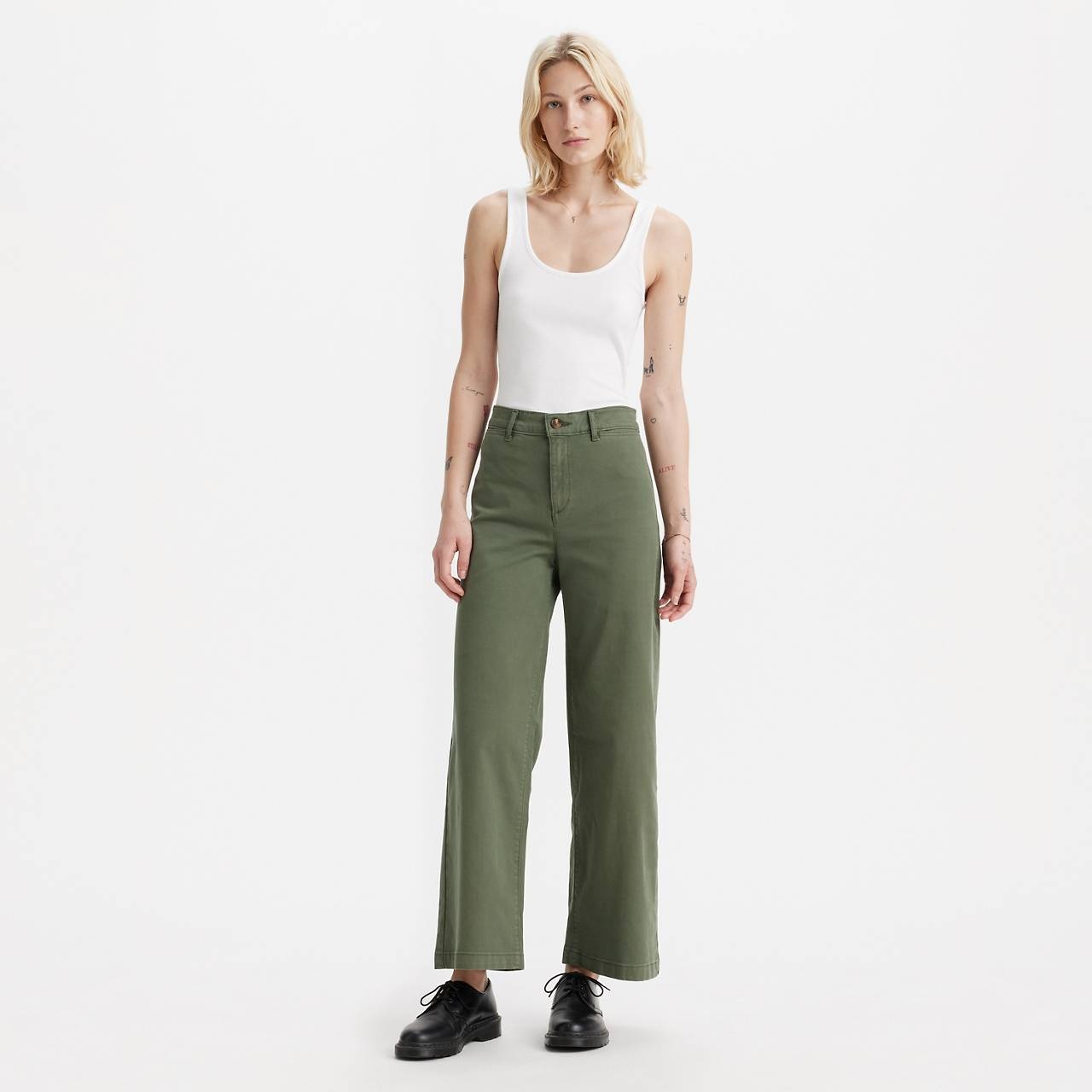 VINTAGE CHINO WOMEN'S PANTS - 2