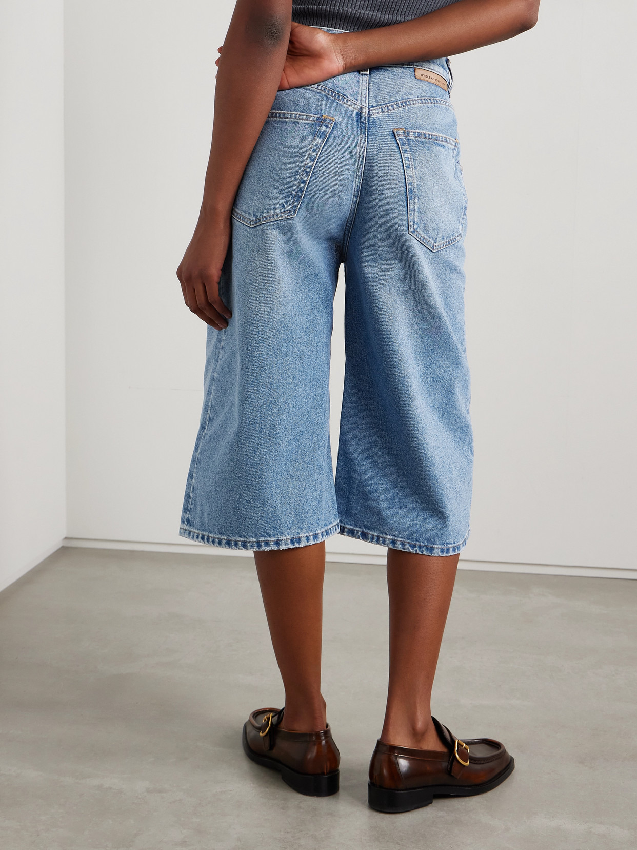 Organic Denim Shorts - 3