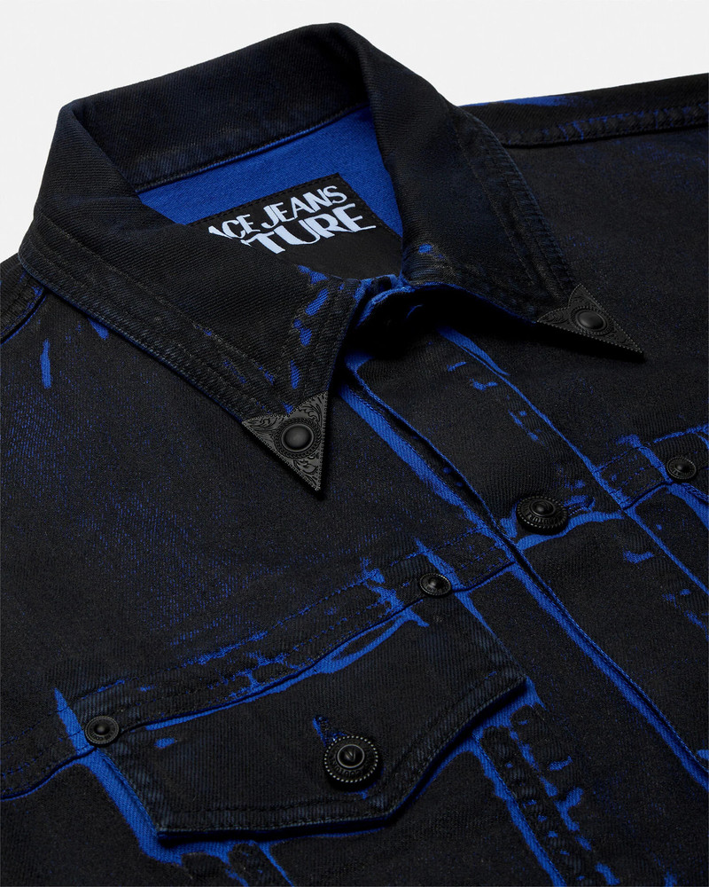 VERSACE JEANS COUTURE Nocturnal Denim Jacket outlook