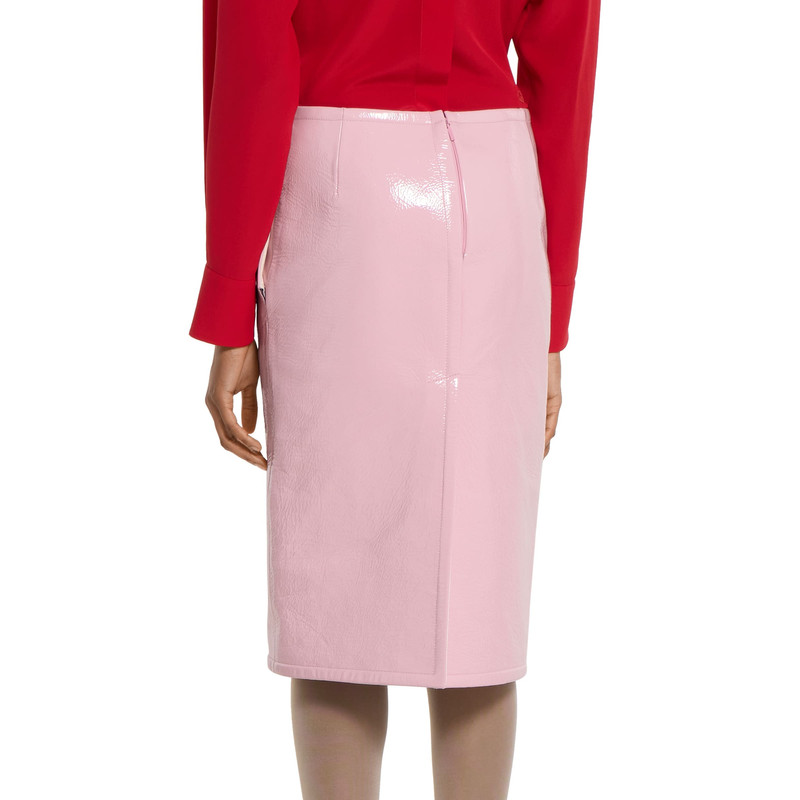 Naplak leather skirt 4