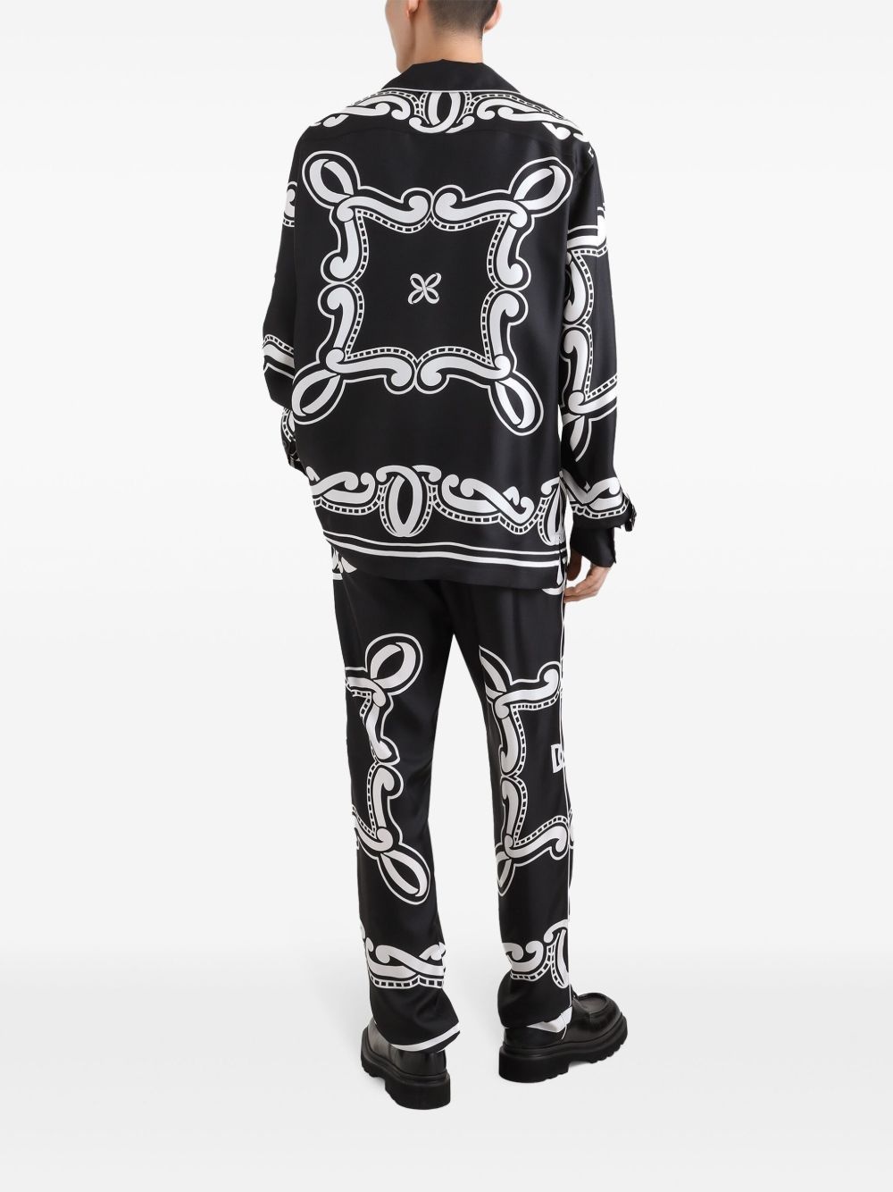 silk pajama pants - 4