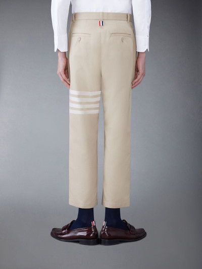 Thom Browne Cotton 4-Bar Straight Leg Trouser outlook