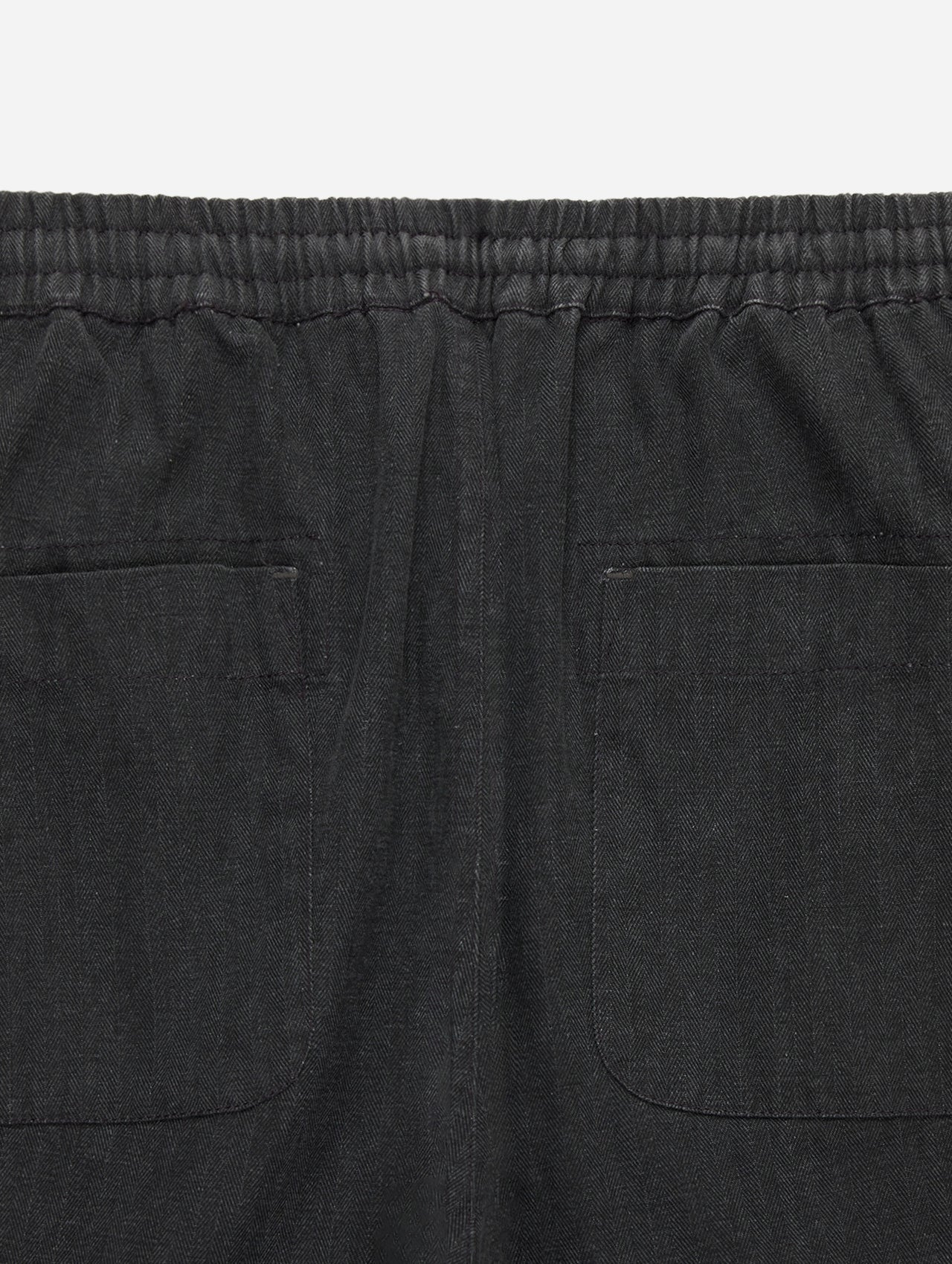 Drawstring Short - Charcoal HBT - 8