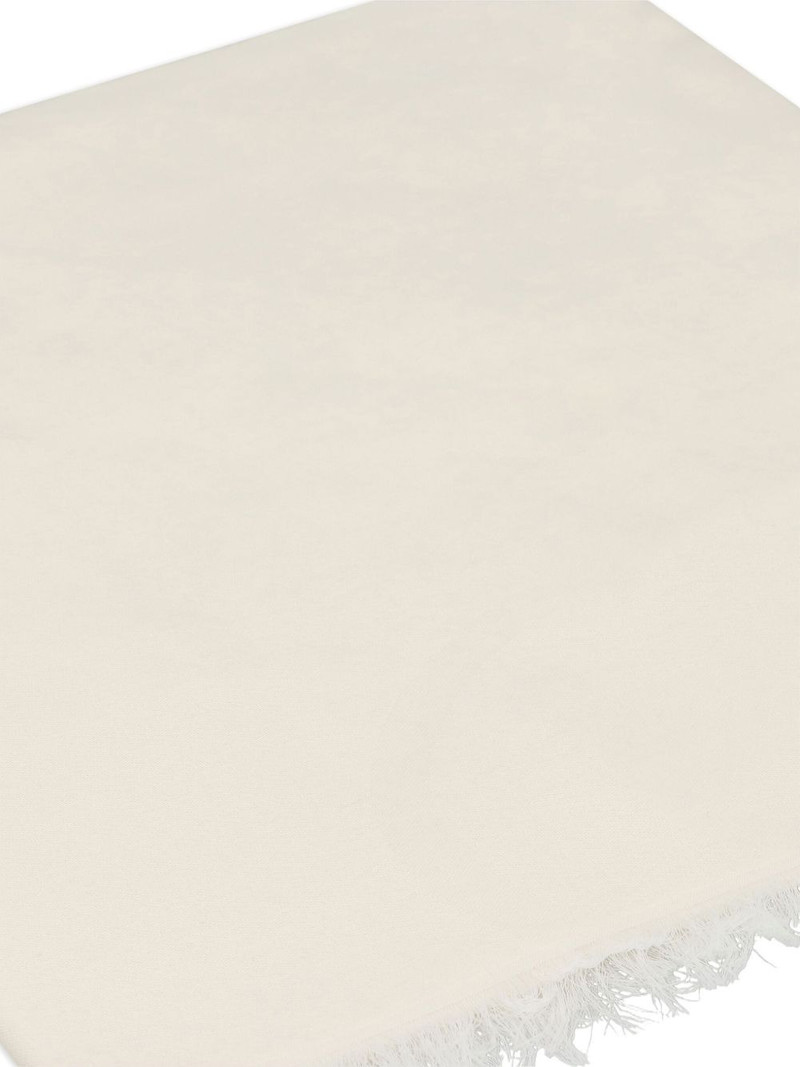 Max Mara fringed stole scarf outlook