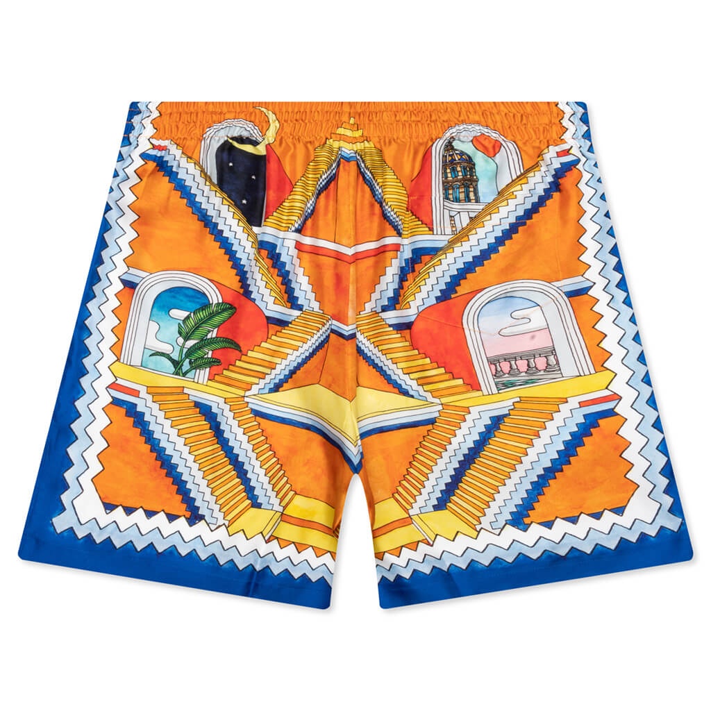 ESCALIER INFINI SILK SHORTS - MULTI - 2