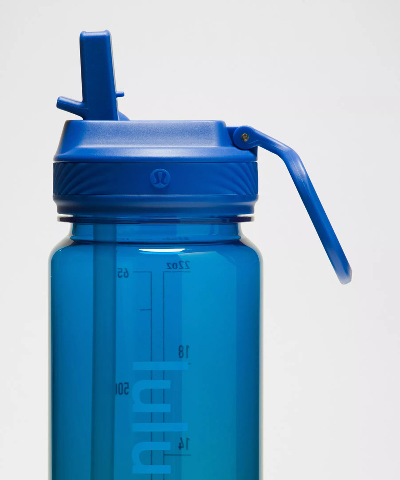 Back to Life Clear Bottle 24oz *Straw Lid 3