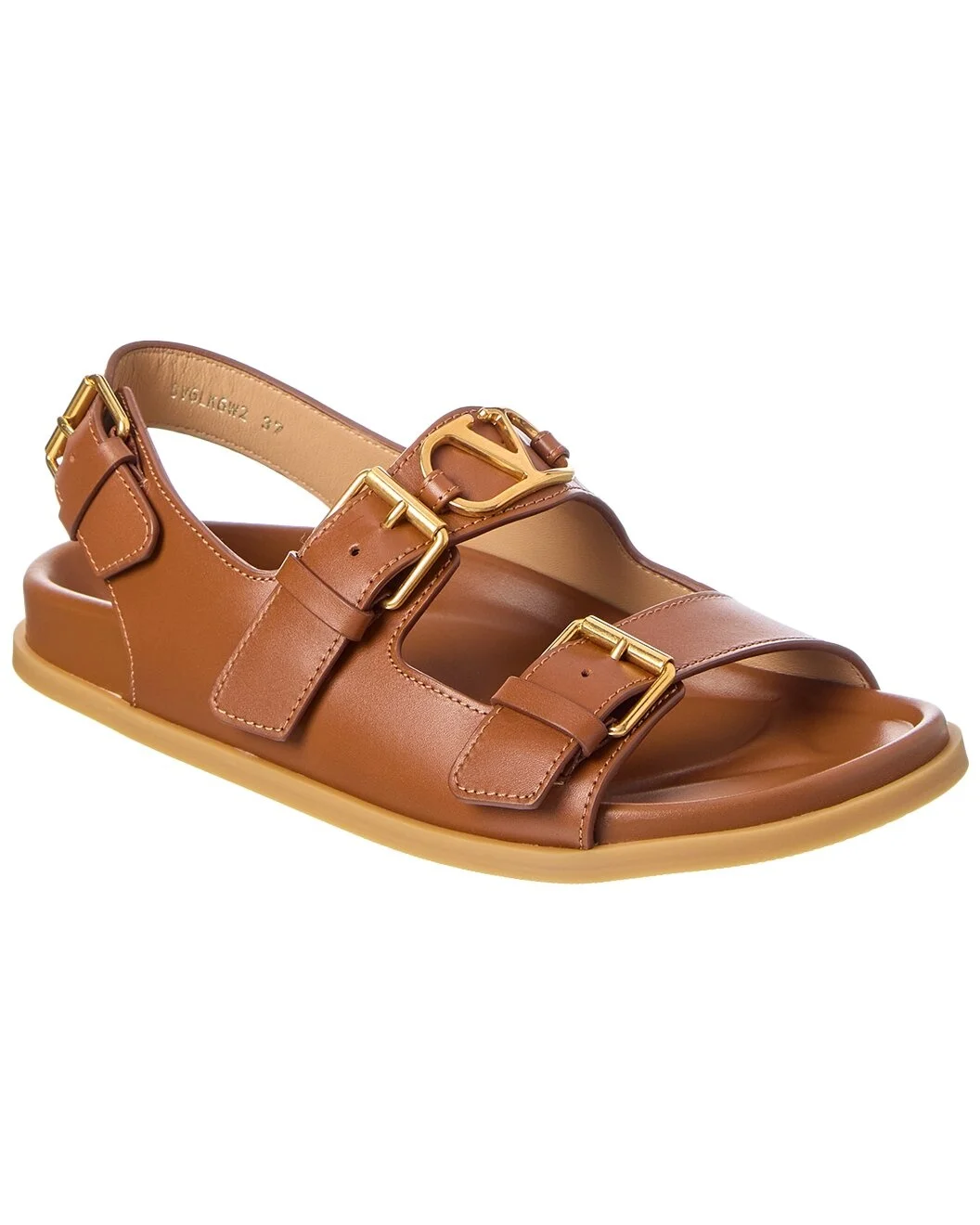 Valentino VLogo Leather Sandal - 1