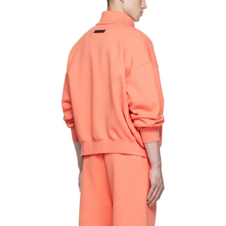 Fear of God Essentials FW22 Fullzip Jacket coral FOG-FW22-269 - 6