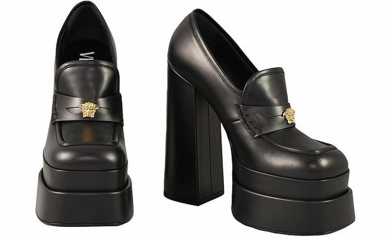 VERSACE Women's Black Shoes outlook