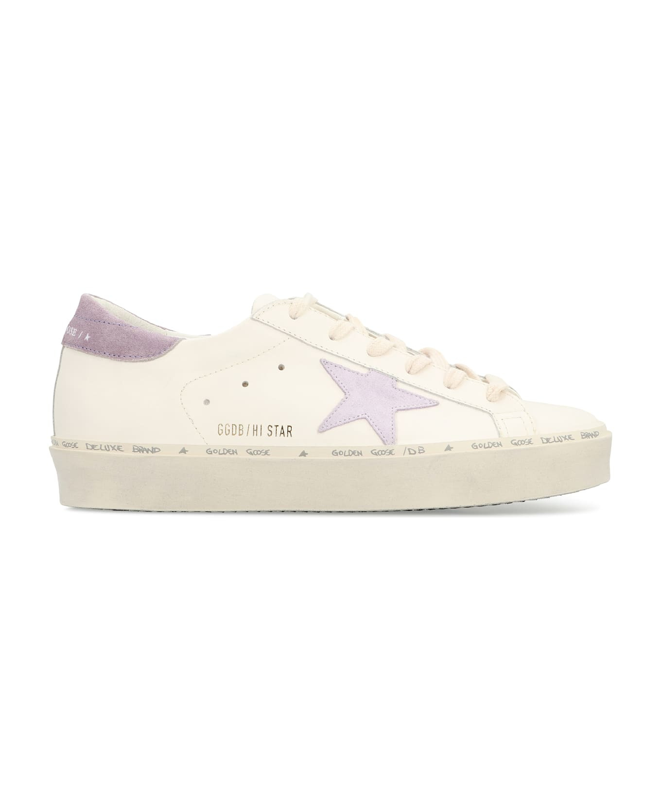 Hi Star Leather Platform Sneakers - 2