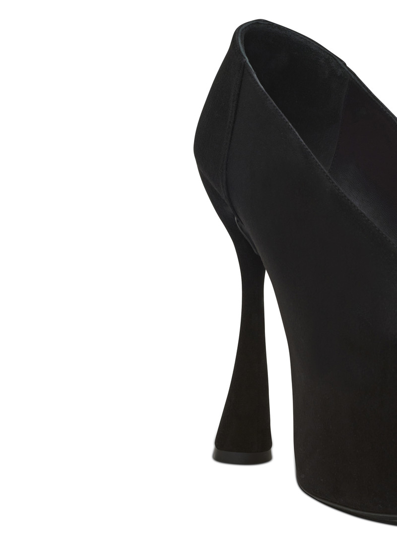 Eden platform pumps in suede 7