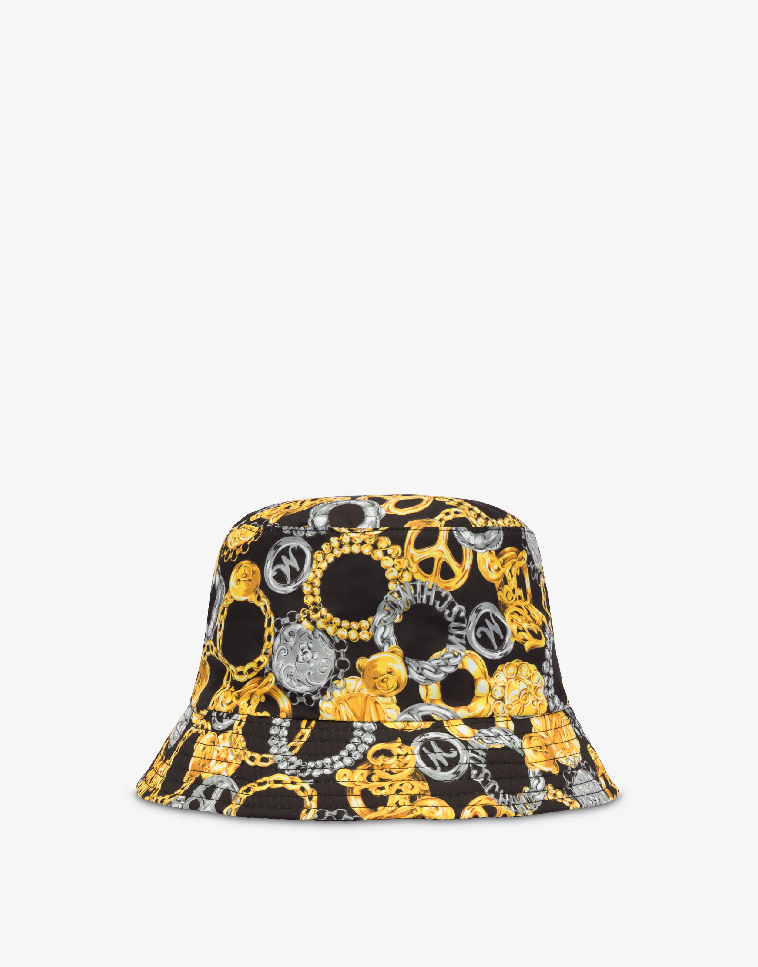 MOSCHINO JEWELS NYLON HAT - 2