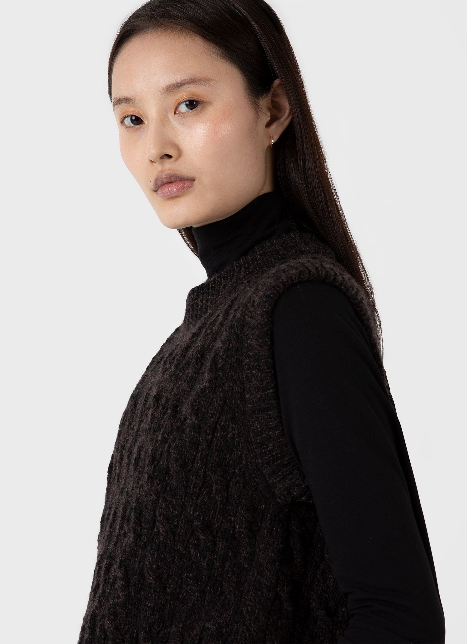 Cable Knit Vest - 4