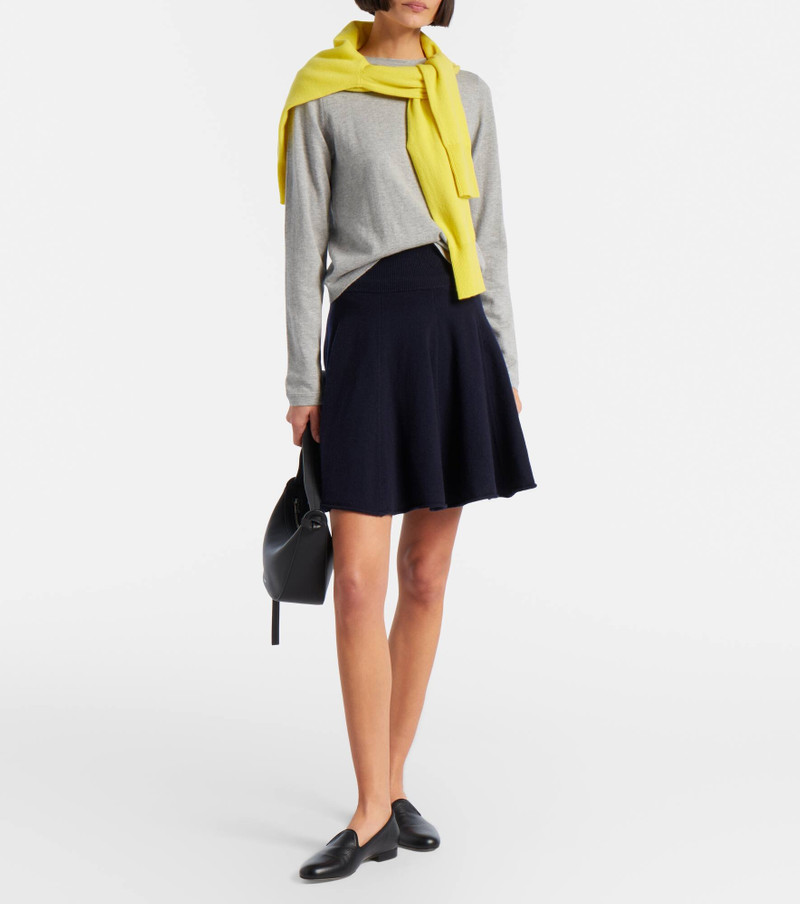 extreme cashmere N°451 Lisa cotton and cashmere top outlook