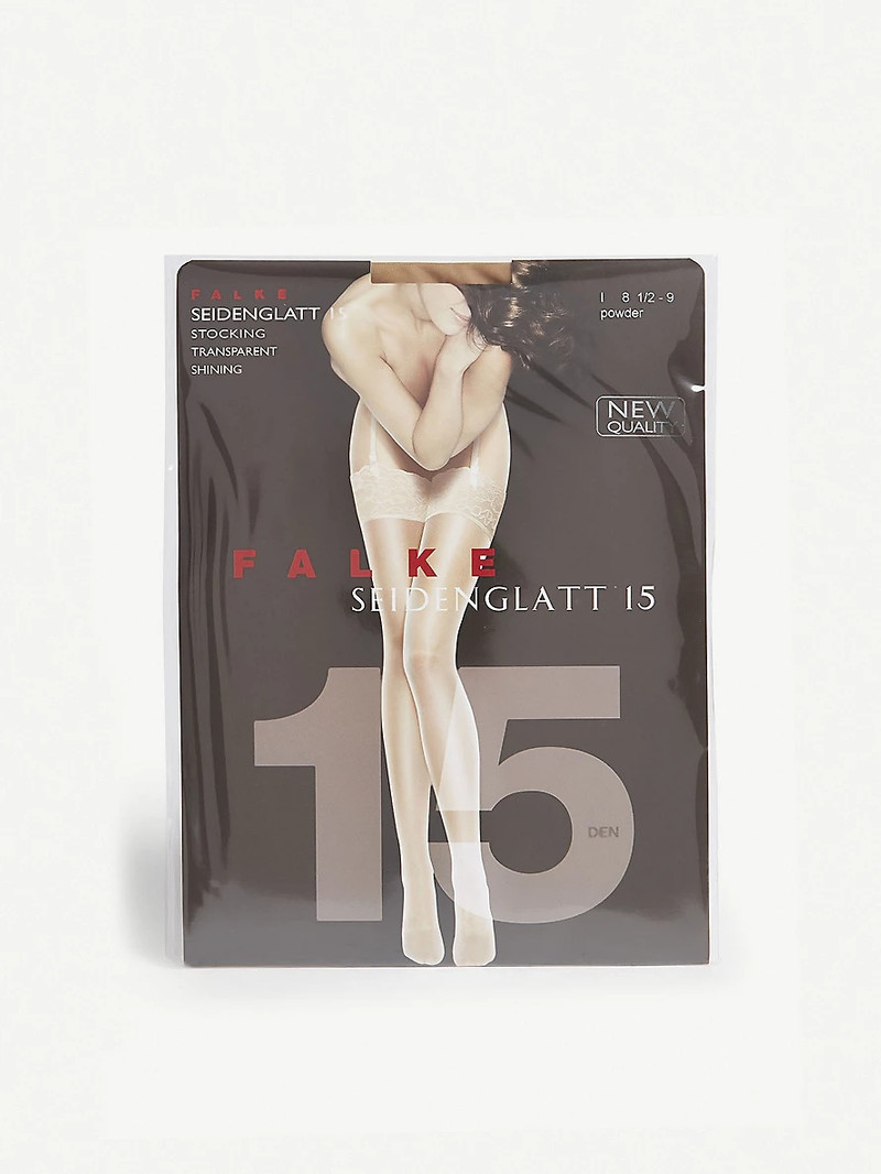 FALKE Seidenglatt 15 knitted stockings outlook
