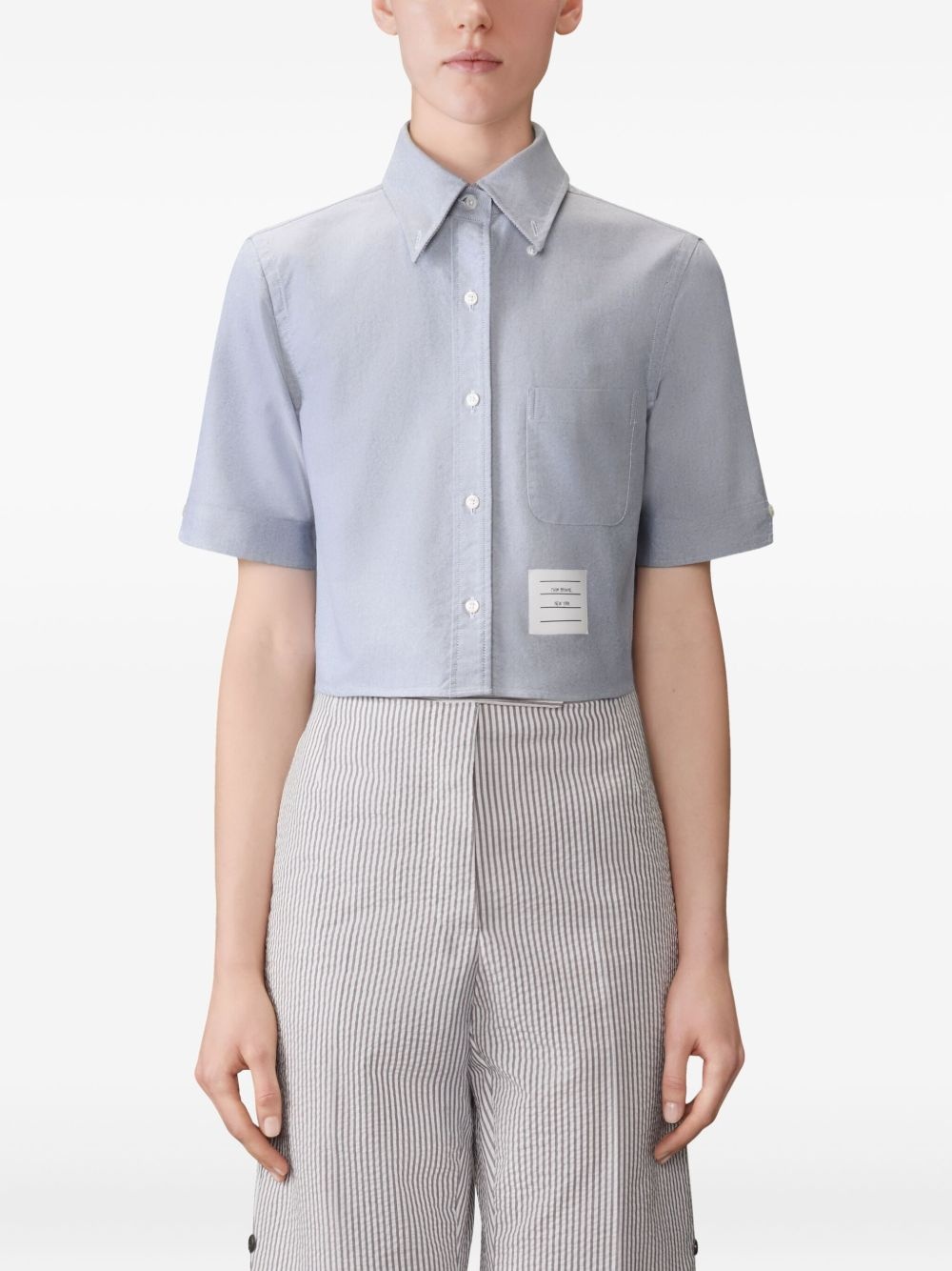 oxford short-sleeve shirt - 3