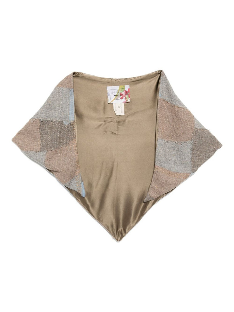 cashmere patchwork star shawl 1