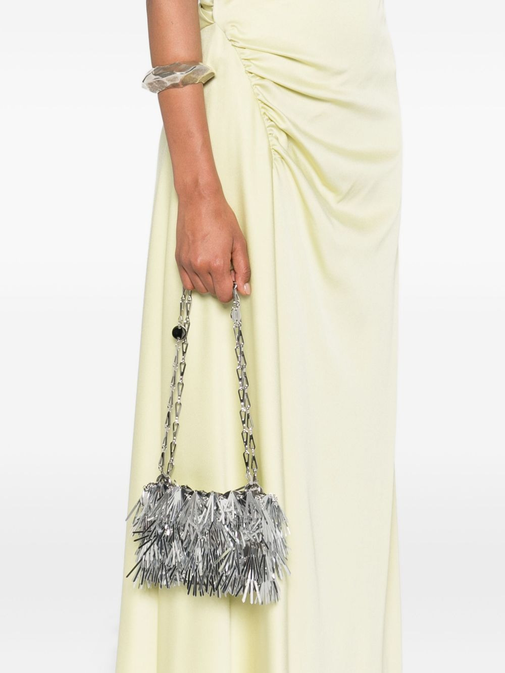 sequin-embellished chain shoulder bag - 2