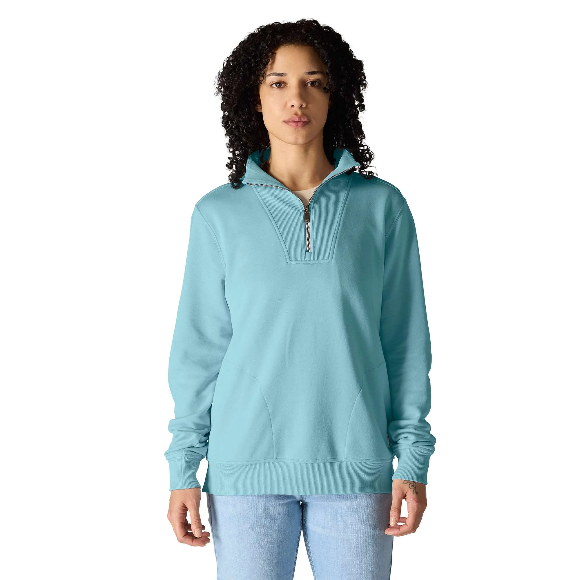 Women's TENCEL™ Fiber Series Half-Zip Sweatshirt - 1