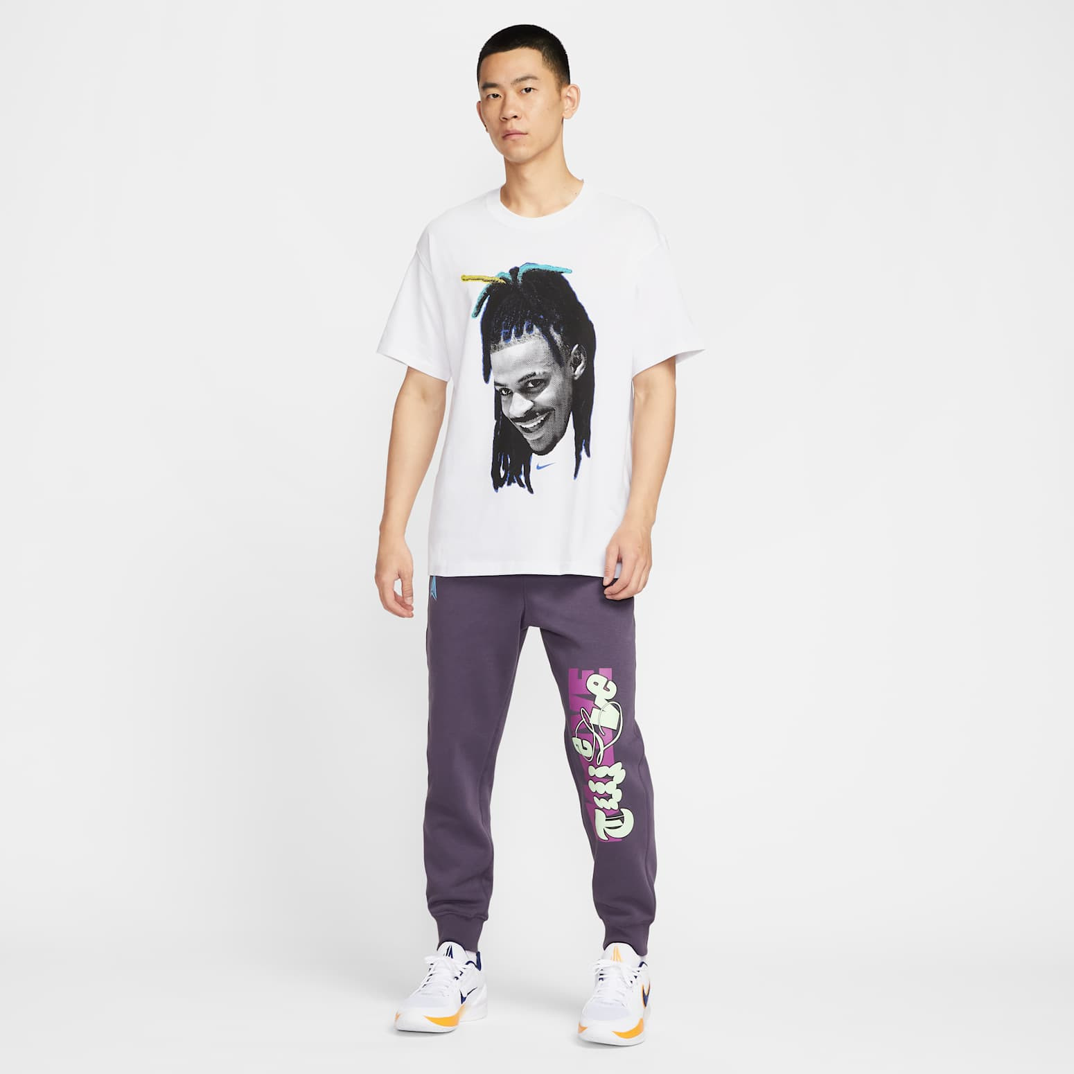 Nike JA Basketball T-Shirt 'White' HJ3429-100 - 5
