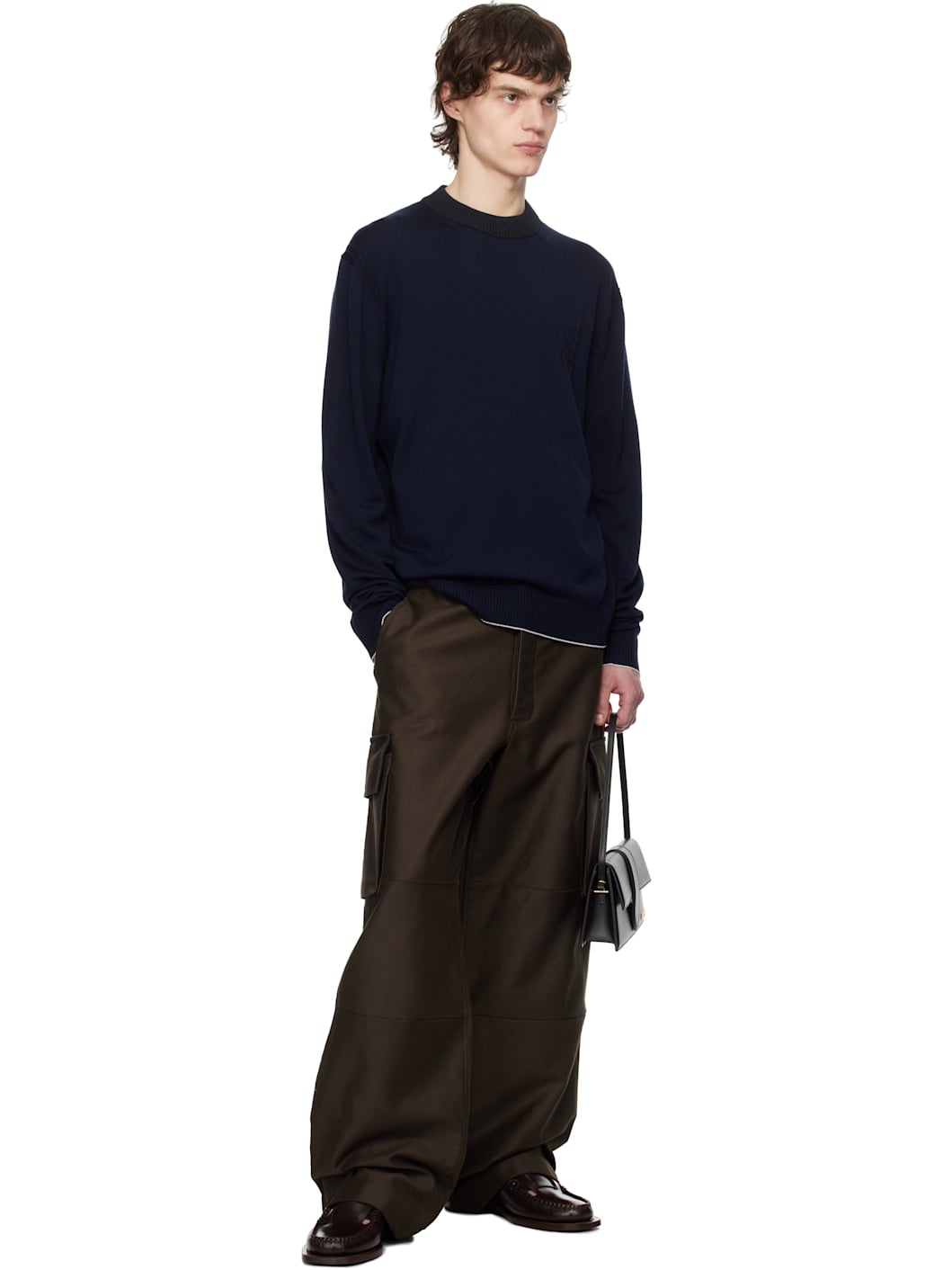 Navy La Croisière 'The Tricot knit' Sweater - 4